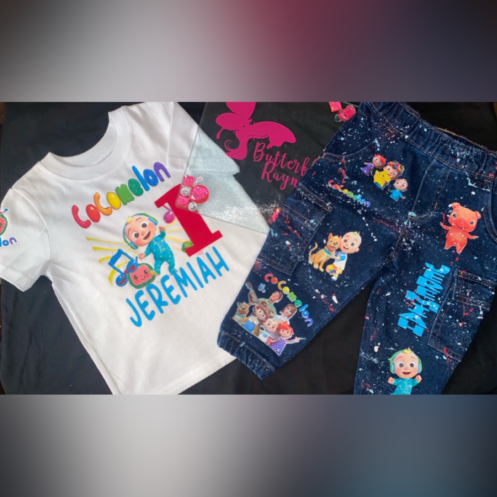 Customized Toddler Birthday Outfits 🎂